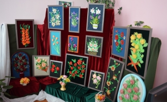 Выставка творческих работ кружка "Рукоделие", ОДПГПВ